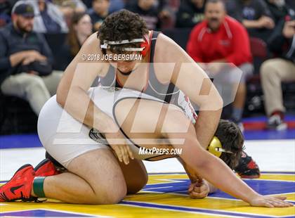 Thumbnail 1 in CIF State Boys Wrestling Championships (3rd Place Matches) photogallery.