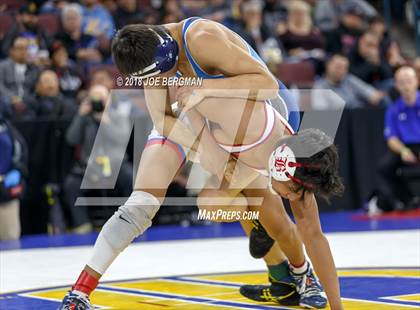 Thumbnail 1 in CIF State Boys Wrestling Championships (3rd Place Matches) photogallery.
