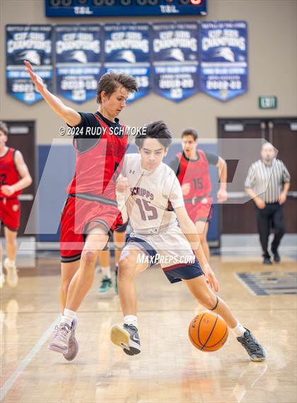 Thumbnail 1 in Scripps Ranch vs. Canyon Crest Academy (North County Classic Tournament) photogallery.