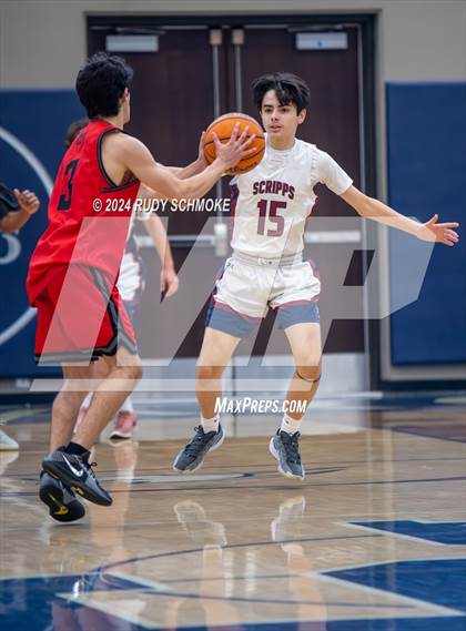 Thumbnail 2 in Scripps Ranch vs. Canyon Crest Academy (North County Classic Tournament) photogallery.