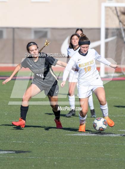 Thumbnail 3 in Gilbert vs Verrado (Coyote Classic Soccer Tournament) photogallery.