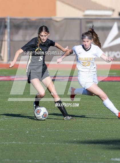Thumbnail 3 in Gilbert vs Verrado (Coyote Classic Soccer Tournament) photogallery.