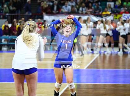 Thumbnail 2 in Rampart vs Legend (CHSAA 5A Pool Play) photogallery.