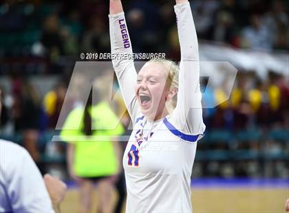 Thumbnail 3 in Rampart vs Legend (CHSAA 5A Pool Play) photogallery.