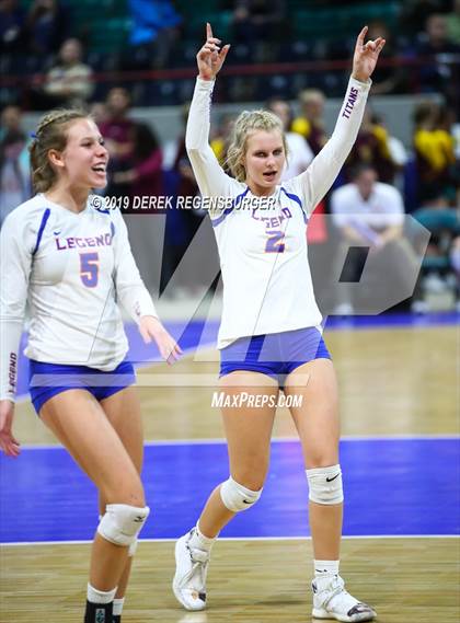 Thumbnail 2 in Rampart vs Legend (CHSAA 5A Pool Play) photogallery.