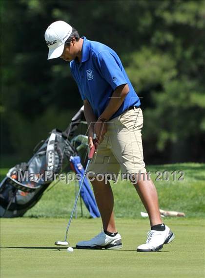 Thumbnail 2 in CIF Sac-Joaquin Section D1 North Golf Championships photogallery.