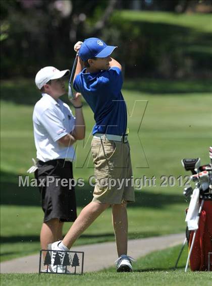 Thumbnail 3 in CIF Sac-Joaquin Section D1 North Golf Championships photogallery.