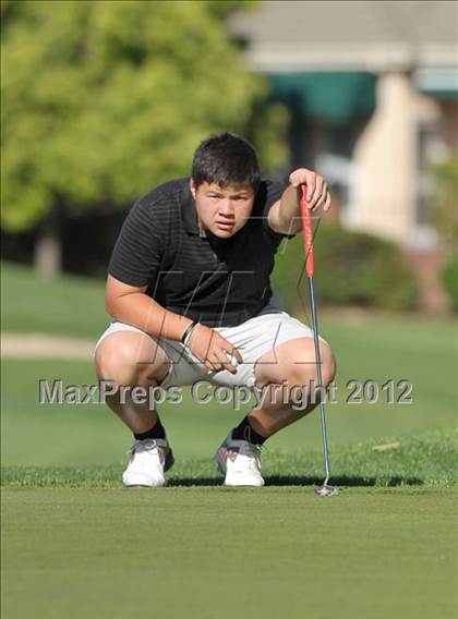 Thumbnail 2 in CIF Sac-Joaquin Section D1 North Golf Championships photogallery.
