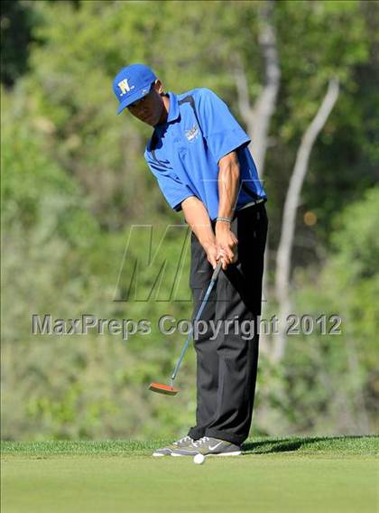 Thumbnail 1 in CIF Sac-Joaquin Section D1 North Golf Championships photogallery.