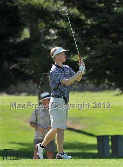 Thumbnail 3 in CIF Sac-Joaquin Section D1 North Golf Championships photogallery.