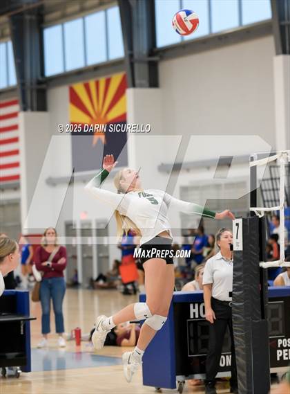 Thumbnail 1 in Sacred Heart Prep vs. Fossil Ridge (Nike Tournament of Champions – Southwest) photogallery.