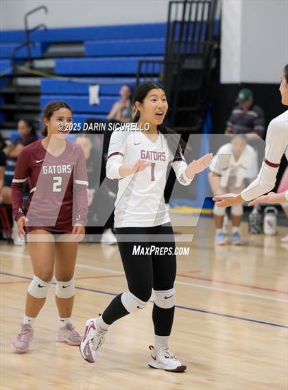 Thumbnail 1 in Sacred Heart Prep vs. Fossil Ridge (Nike Tournament of Champions – Southwest) photogallery.