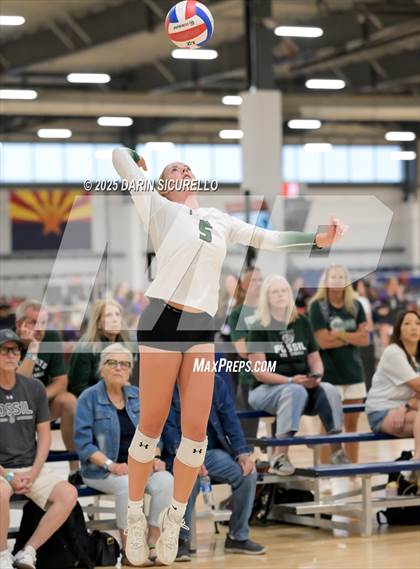 Thumbnail 1 in Sacred Heart Prep vs. Fossil Ridge (Nike Tournament of Champions – Southwest) photogallery.