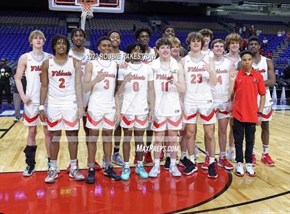 Thumbnail 3 in Lake Highlands vs. DeSoto (UIL 6A Basketball State Semifinal Medal Ceremony) photogallery.