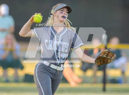 Thumbnail 2 in Sunrise Mountain vs. Cactus (AIA 4A Semifinal) photogallery.