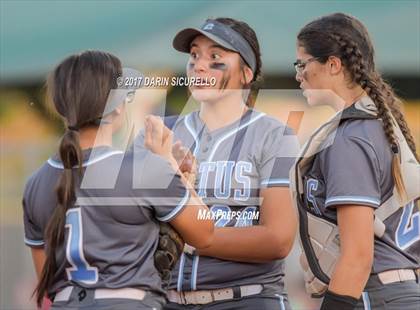 Thumbnail 2 in Sunrise Mountain vs. Cactus (AIA 4A Semifinal) photogallery.