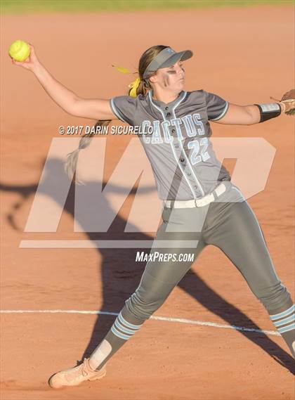 Thumbnail 1 in Sunrise Mountain vs. Cactus (AIA 4A Semifinal) photogallery.