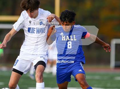 Thumbnail 1 in Hall vs. Darien (CIAC Class LL Round 1) photogallery.