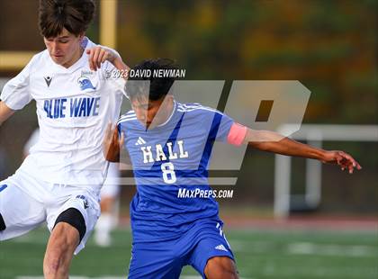Thumbnail 2 in Hall vs. Darien (CIAC Class LL Round 1) photogallery.