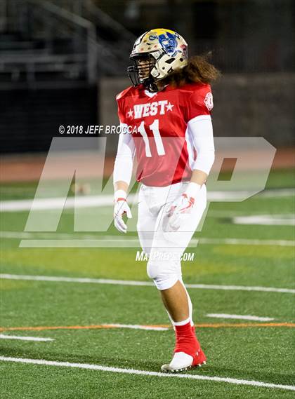 Thumbnail 3 in Ventura County West vs. East All-Star Game  photogallery.