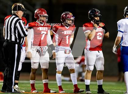 Thumbnail 3 in Ventura County West vs. East All-Star Game  photogallery.