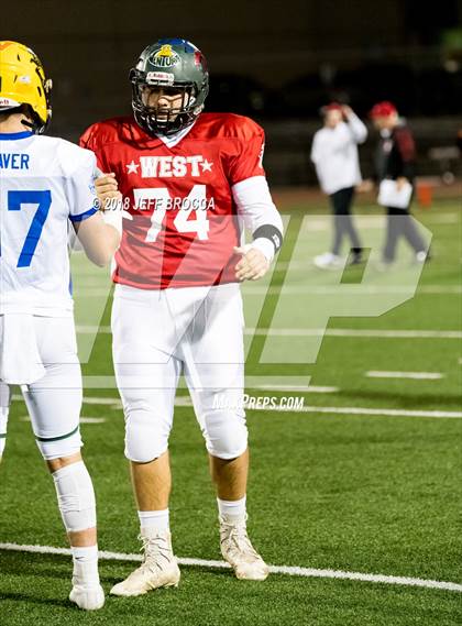 Thumbnail 2 in Ventura County West vs. East All-Star Game  photogallery.