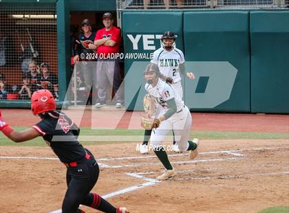 Thumbnail 3 in Melissa vs. Harlingen South (UIL 5A Softball Final) photogallery.