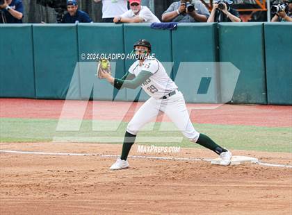 Thumbnail 2 in Melissa vs. Harlingen South (UIL 5A Softball Final) photogallery.