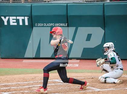 Thumbnail 2 in Melissa vs. Harlingen South (UIL 5A Softball Final) photogallery.