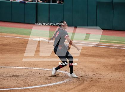 Thumbnail 1 in Melissa vs. Harlingen South (UIL 5A Softball Final) photogallery.
