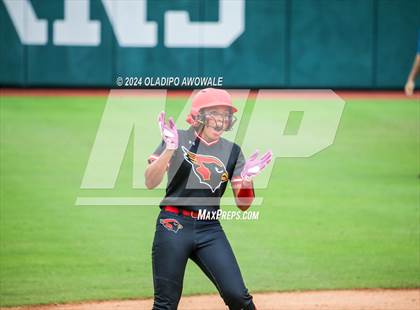 Thumbnail 3 in Melissa vs. Harlingen South (UIL 5A Softball Final) photogallery.