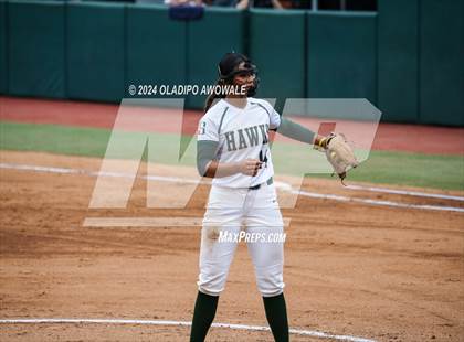 Thumbnail 2 in Melissa vs. Harlingen South (UIL 5A Softball Final) photogallery.