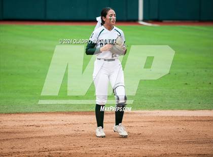 Thumbnail 3 in Melissa vs. Harlingen South (UIL 5A Softball Final) photogallery.