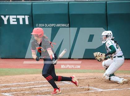 Thumbnail 1 in Melissa vs. Harlingen South (UIL 5A Softball Final) photogallery.