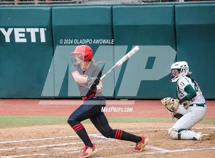 Thumbnail 3 in Melissa vs. Harlingen South (UIL 5A Softball Final) photogallery.