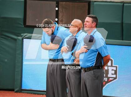 Thumbnail 2 in Melissa vs. Harlingen South (UIL 5A Softball Final) photogallery.