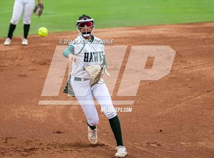 Thumbnail 2 in Melissa vs. Harlingen South (UIL 5A Softball Final) photogallery.