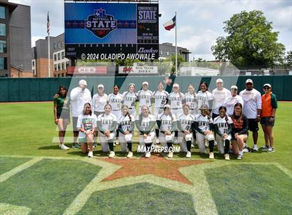 Thumbnail 2 in Melissa vs. Harlingen South (UIL 5A Softball Final) photogallery.