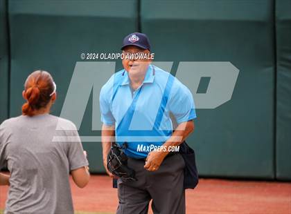 Thumbnail 3 in Melissa vs. Harlingen South (UIL 5A Softball Final) photogallery.
