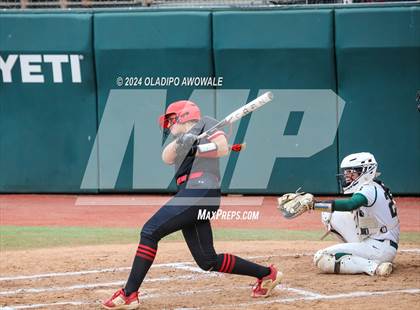 Thumbnail 1 in Melissa vs. Harlingen South (UIL 5A Softball Final) photogallery.