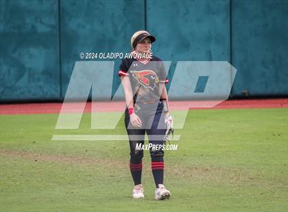 Thumbnail 3 in Melissa vs. Harlingen South (UIL 5A Softball Final) photogallery.