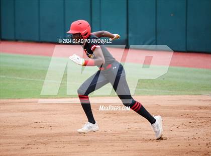 Thumbnail 3 in Melissa vs. Harlingen South (UIL 5A Softball Final) photogallery.