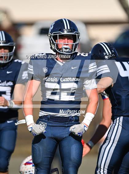 Thumbnail 2 in Tamalpais @ Marin Catholic (CIF NCS D4 Semi-Final) photogallery.
