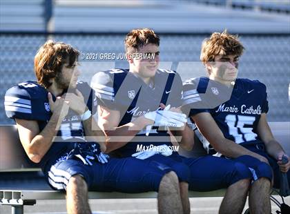 Thumbnail 2 in Tamalpais @ Marin Catholic (CIF NCS D4 Semi-Final) photogallery.