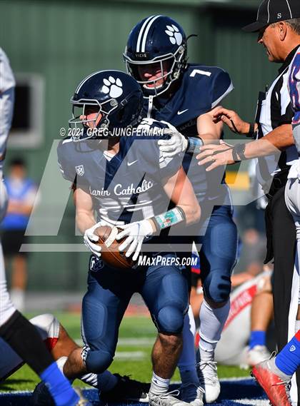 Thumbnail 3 in Tamalpais @ Marin Catholic (CIF NCS D4 Semi-Final) photogallery.