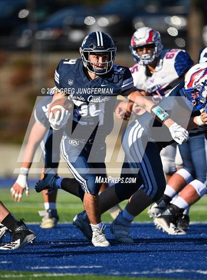 Thumbnail 3 in Tamalpais @ Marin Catholic (CIF NCS D4 Semi-Final) photogallery.