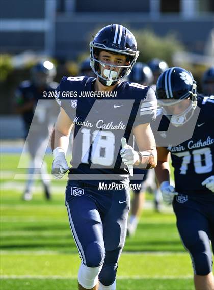 Thumbnail 1 in Tamalpais @ Marin Catholic (CIF NCS D4 Semi-Final) photogallery.