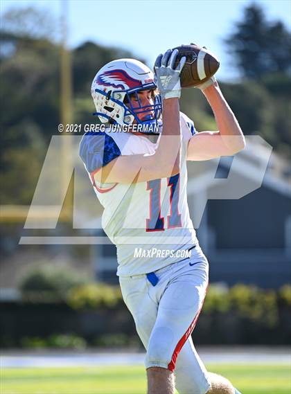 Thumbnail 3 in Tamalpais @ Marin Catholic (CIF NCS D4 Semi-Final) photogallery.
