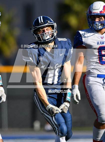 Thumbnail 3 in Tamalpais @ Marin Catholic (CIF NCS D4 Semi-Final) photogallery.