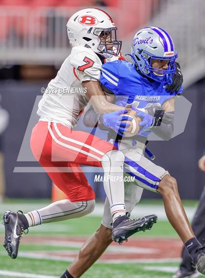 Thumbnail 2 in Manchester vs. Bowdon (GHSA Division 2A Championship) photogallery.